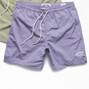 NWOT pacsun collegiate men swim trunks large 6.5 inseam